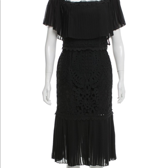 Temperley London off the shoulder dress - Picture 3 of 3
